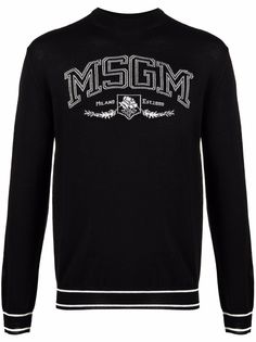 MSGM джемпер с логотипом