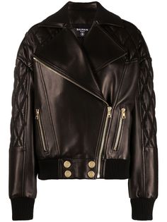 Balmain куртка с заостренными лацканами