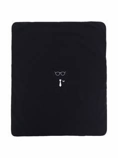 Emporio Armani Kids одеяло с нашивкой