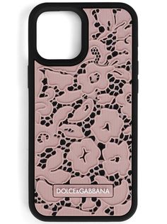 Dolce & Gabbana чехол для iPhone 12 Pro Max с кружевным узором
