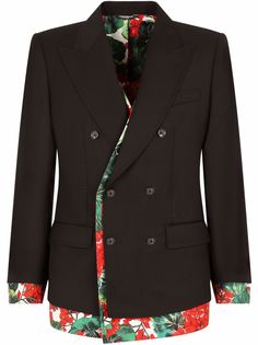 Dolce & Gabbana шерстяной пиджак Sicilia