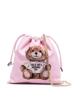 Moschino сумка через плечо с логотипом