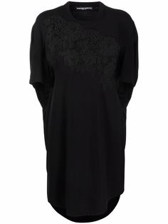Ermanno Scervino платье-трапеция с кружевом