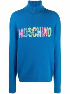 Moschino джемпер с логотипом