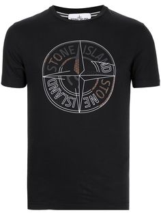 Stone Island футболка с логотипом