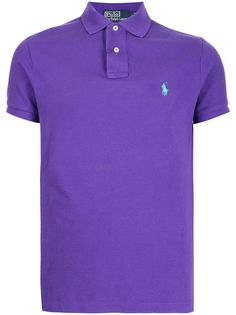 Polo Ralph Lauren рубашка поло с вышивкой