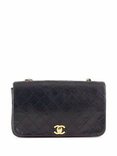 Chanel Pre-Owned стеганая сумка на плечо 1980-х годов