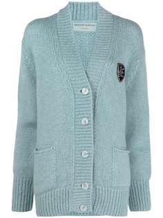 Ermanno Scervino кардиган с нашивкой-логотипом