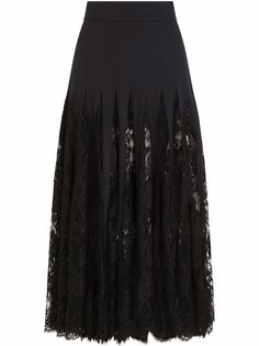 Dolce & Gabbana кружевная юбка миди