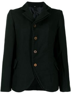 Comme Des Garçons однобортный блейзер