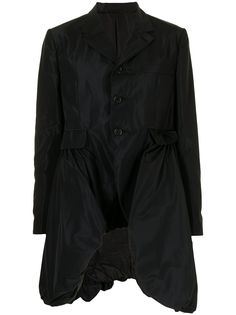 Comme Des Garçons Noir Kei Ninomiya однобортный пиджак с объемным подолом