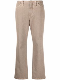 Brunello Cucinelli расклешенные вельветовые брюки