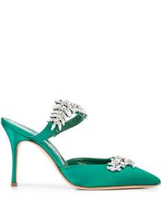 Manolo Blahnik туфли с кристаллами