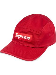 Supreme твиловая кепка