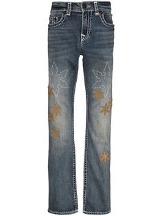 True Religion прямые джинсы Ricky Ricky Super T