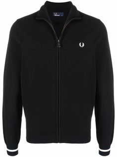 FRED PERRY кардиган на молнии с воротником-воронкой