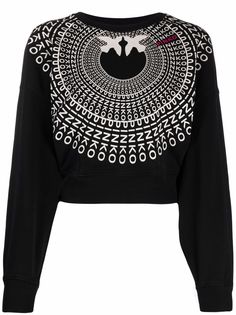 Pinko укороченная толстовка с логотипом