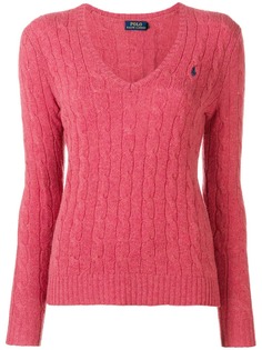 Polo Ralph Lauren джемпер вязки с косичками