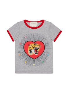 Gucci Kids футболка Baby с тигром