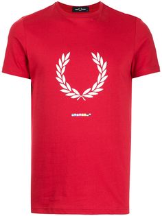 FRED PERRY футболка с логотипом