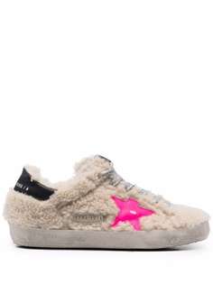 Golden Goose кеды Superstar с мехом