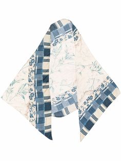 Pierre-Louis Mascia шелковый платок с принтом