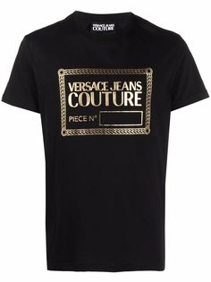 Versace Jeans Couture футболка с логотипом