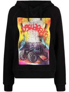 Dsquared2 худи с принтом граффити