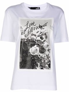 Love Moschino футболка с логотипом