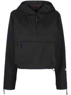Reebok легкая куртка с капюшоном и логотипом