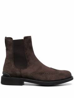 Tods ботинки челси с перфорацией Tod`S