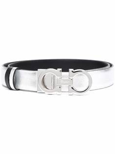 Salvatore Ferragamo двусторонний ремень с пряжкой Gancini