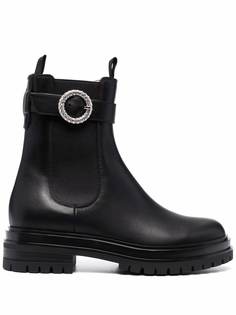 Gianvito Rossi ботинки с ремешком на пряжке