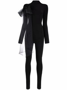 Atu Body Couture комбинезон с объемным бантом