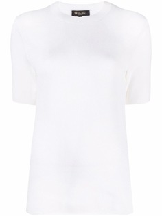 Loro Piana топ с короткими рукавами
