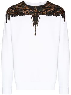 Marcelo Burlon County of Milan толстовка Camou Wings с круглым вырезом