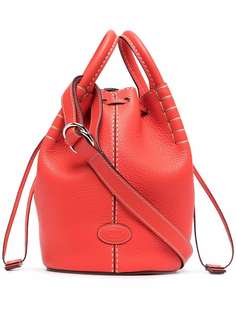 Tods сумка-ведро с нашивкой-логотипом Tod`S
