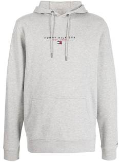 Tommy Hilfiger худи с кулиской и логотипом