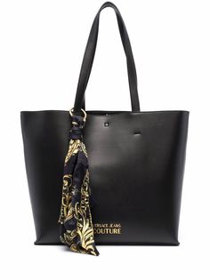 Versace Jeans Couture сумка-тоут с декоративным платком и логотипом