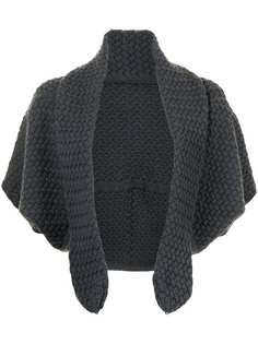Alaïa Pre-Owned кардиган крупной вязки с короткими рукавами