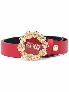 Versace Jeans Couture ремень с пряжкой-логотипом