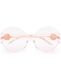 Gucci Eyewear солнцезащитные очки с логотипом Interlocking G