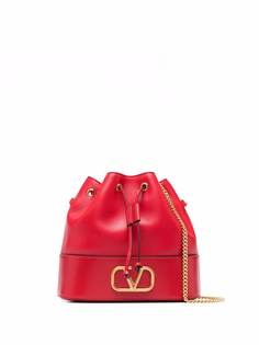 Valentino Garavani мини-сумка с логотипом VLogo Signature