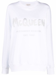 Alexander McQueen толстовка с логотипом