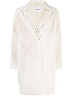 Aspesi однобортное пальто-пуховик