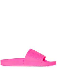MM6 Maison Margiela logo-debossed slip-on slides