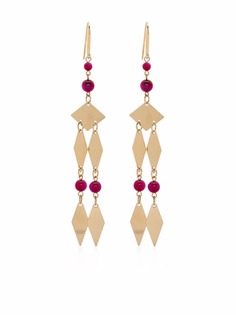 Isabel Marant серьга-подвеска Orecchini