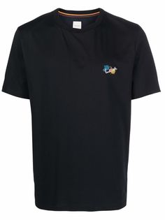 PAUL SMITH футболка с вышитым логотипом