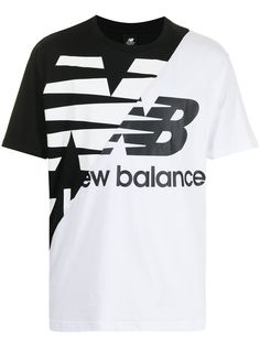 New Balance футболка с логотипом
