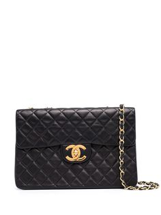Chanel Pre-Owned сумка на плечо Classic Flap Maxi 1992-го года